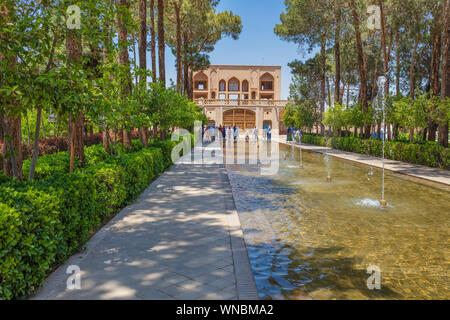 Dowlatabad Garden, Yazd, Yazd Province, Iran Stock Photo