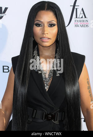 West Hollywood, United States. 02nd Apr, 2017. (FILE) Nicki Minaj Announces Retirement On Twitter. WEST HOLLYWOOD, LOS ANGELES, CA, USA - APRIL 02: Rapper Nicki Minaj arrives at the Daily Front Row's 3rd Annual Fashion Los Angeles Awards held at the Sunset Tower Hotel on April 2, 2017 in West Hollywood, Los Angeles, California, United States. (Photo by Xavier Collin/Image Press Agency) Credit: Image Press Agency/Alamy Live News Stock Photo