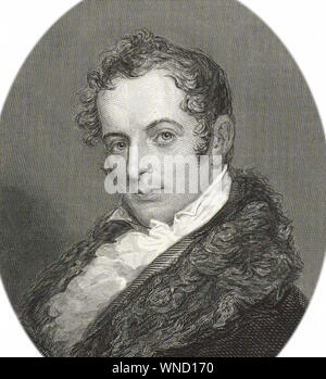 WASHINGTON IRVING (1783-1859) American author, biographer and diplomat Stock Photo