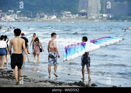 Kamakura beach - Japan Stock Photo