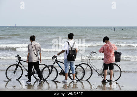 Kamakura beach - Japan Stock Photo