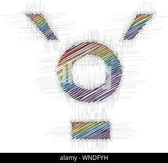 Hand drawn symbol Stock Vector