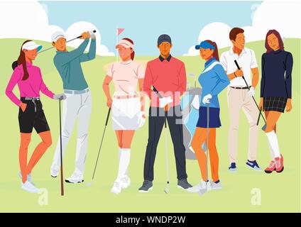 Sport aerobics healthy lifestyle concept group Vector Image