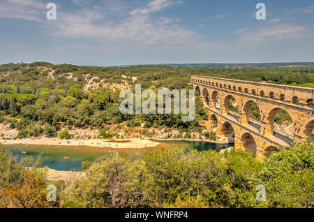 Pont du Gard, France Stock Photo