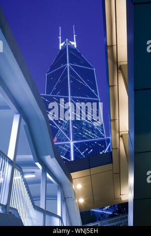 Hong Kong Admiralty China Bank Of China Building Designed By Architect Im Pei Chung Wan Central District Stock Photo Alamy