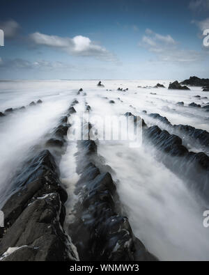 Hartland Quay Stock Photo