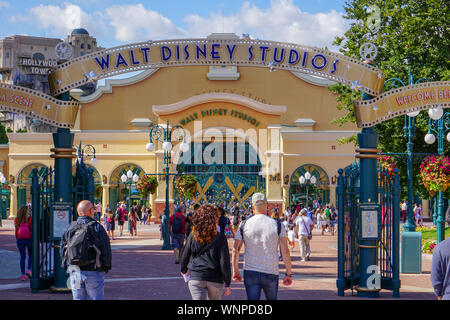 Walt Disney Studios at Disneyland Paris in September 2019 Stock Photo