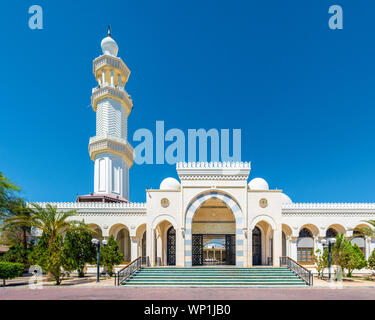 Jordan, Aqaba Governorate, Aqaba. Sharif Hussein bin Ali Mosque. Stock Photo