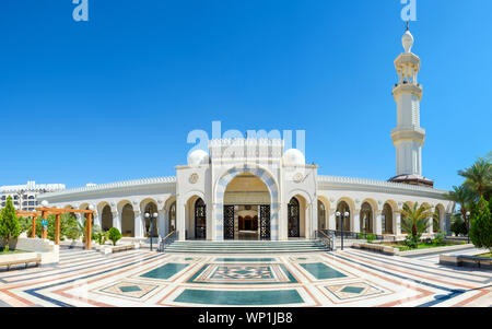 Jordan, Aqaba Governorate, Aqaba. Sharif Hussein bin Ali Mosque. Stock Photo