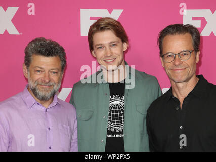 FX Networks Starwalk Red Carpet At TCA Featuring: Andy Serkis, Joe Alwyn, Guy Pearce Where: Beverly Hills, California, United States When: 07 Aug 2019 Credit: FayesVision/WENN.com Stock Photo