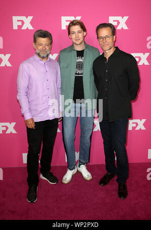 FX Networks Starwalk Red Carpet At TCA Featuring: Andy Serkis, Joe Alwyn, Guy Pearce Where: Beverly Hills, California, United States When: 07 Aug 2019 Credit: FayesVision/WENN.com Stock Photo