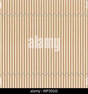 Bamboo Mat Background Stock Vector
