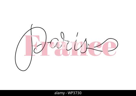 Inspirational handwritten brush lettering. Vector calligraphy illustration Stock Vector