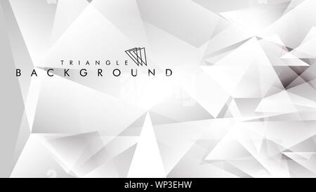Abstract vector triangle background for use in design in eps 10 Stock Vector