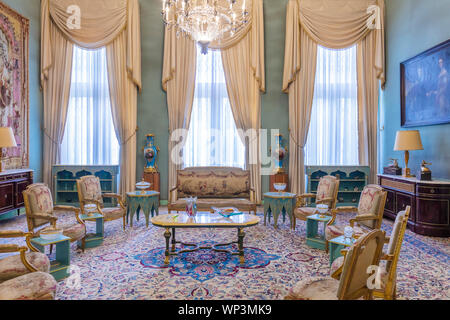 White Palace interior, Saadabad Palace, Tehran, Iran Stock Photo - Alamy