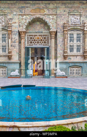 Green Palace, 1929, Saadabad Palace, Tehran, Iran Stock Photo