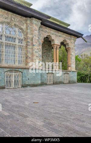 Green Palace, 1929, Saadabad Palace, Tehran, Iran Stock Photo