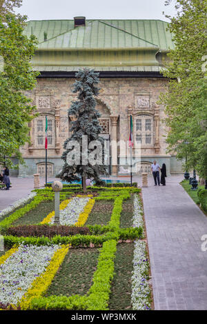 Green Palace, 1929, Saadabad Palace, Tehran, Iran Stock Photo