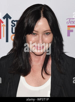 Beverly Hills, USA. 06th Sep, 2019. Shannen Doherty attends at the Farrah Fawcett Foundation's 'Tex-Mex Fiesta' honoring Marcia Cross at Wallis Annenberg Center for the Performing Arts in Beverly Hills, California, on September 6, 2019. Credit: The Photo Access/Alamy Live News Stock Photo