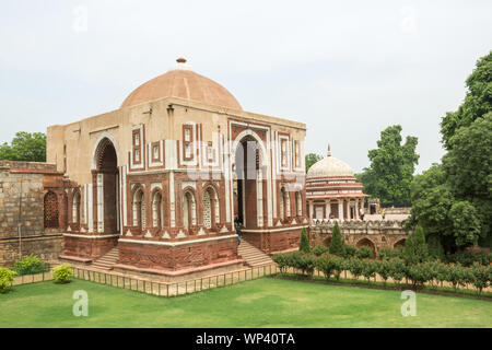 Alai Darwaza next to tomb of Imam Zamin at Qutub complex, New Delhi, India Stock Photo