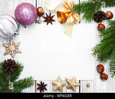 Christmas decoration with paper sheet Stock Photo by ©belchonock 57036173