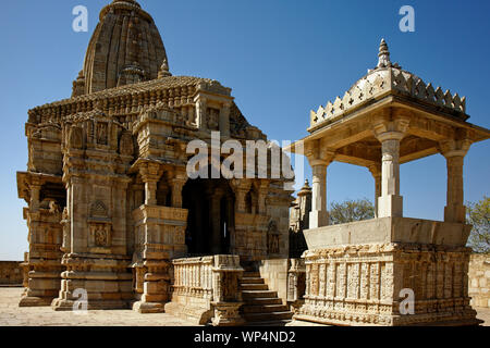 Ancient Kumbha shyam temple Stock Photo