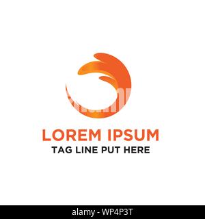 Global Company Logo Template Stock Vector