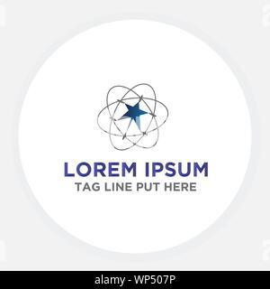 Tech Logo Stock Vector