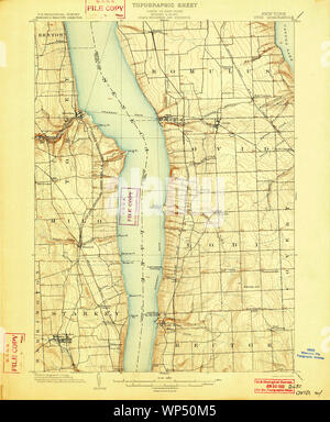 Ovid, New York, map 1902, 1:62500, United States of America by Timeless ...