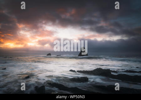 Stormy Weather at Mupe Stock Photo