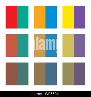 Shades of green swatch color palette. Neomorphism Style design Stock Vector  Image & Art - Alamy