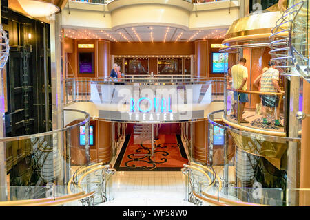 Independence of the seas cruise ship interior onboard shop shops
