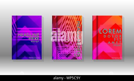 Cover book colorful hexagon abstract background. Transparent vector background in EPS 10. Stock Vector