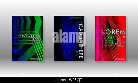 Cover book colorful hexagon abstract background. Transparent vector background in EPS 10. Stock Vector