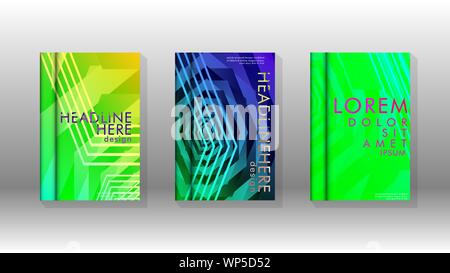 Cover book colorful hexagon abstract background. Transparent vector background in EPS 10. Stock Vector