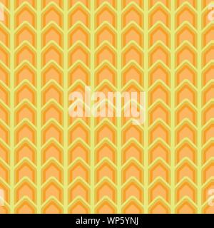 seamless vector chevron pattern in yellow and orange colors Stock Vector