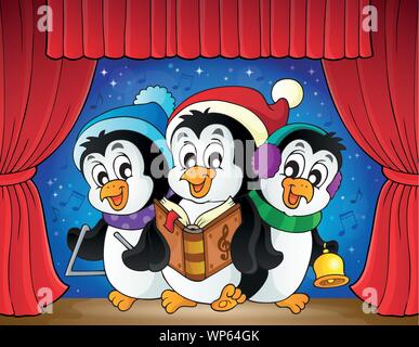 Stage theme image 6 Stock Vector