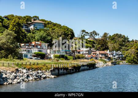 Rio Del Mar, CA, Aptos Creek Stock Photo