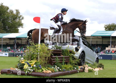 Ariel Grald - Leamore Master Plan - Burghley Horse Trials 2019 Stock Photo