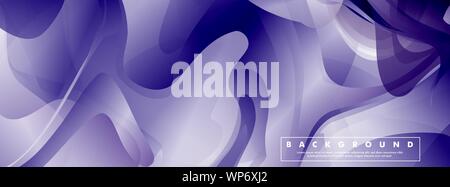 liquid abstract purple wavy background. eps 10 vector design illustrations. Stock Vector