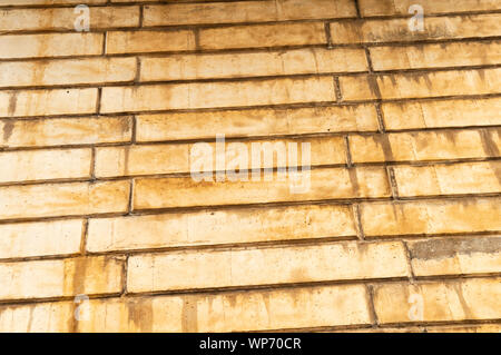 Texture of a brick wall with smudges - background Stock Photo