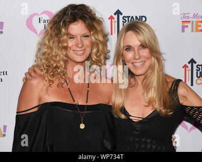 Beverly Hills, USA. 06th Sep, 2019. Rachel Hunter and Alana Stewar attends at the Farrah Fawcett Foundation's 'Tex-Mex Fiesta' honoring Marcia Cross at Wallis Annenberg Center for the Performing Arts in Beverly Hills, California, on September 6, 2019. Credit: The Photo Access/Alamy Live News Stock Photo