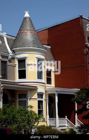 LeDroit Park, a neighborhood in NW, Washington, D.C Stock Photo