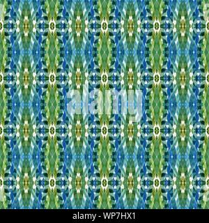 seamless repeating pattern with blue chill, teal blue and beige colors. can be used for packaging paper, fabric, wallpaper and textures. Stock Photo