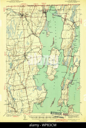 New York NY Rouses Point 129237 1939 62500 Restoration Stock Photo