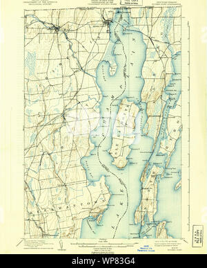 New York NY Rouses Point 129240 1907 62500 Restoration Stock Photo