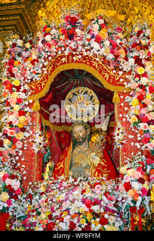 Vintage Portuguese Shrine Senhor Santo Cristo Abencoai Nosso 