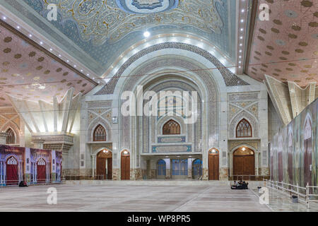Mausoleum of Ruhollah Khomeini interior, Tehran, Iran Stock Photo