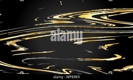 Ink Texture Vector. Hand-drawn marble illustration technique. Watercolor stains, abstract backgrounds, aqua prints artistic effects. vector illustrati Stock Vector