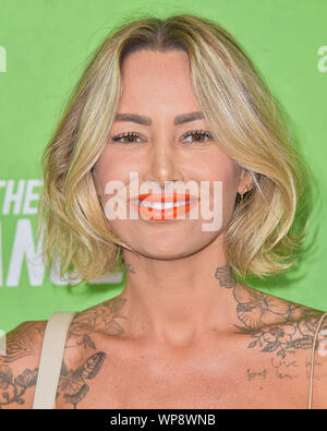 Hollywood, United States. 04th Sep, 2019. HOLLYWOOD, LOS ANGELES, CALIFORNIA, USA - SEPTEMBER 05: Tina Louise arrives at the Los Angeles Premiere Of 'The Game Changers' held at ArcLight Cinemas Hollywood on September 5, 2019 in Hollywood, Los Angeles, California, United States. ( Credit: Image Press Agency/Alamy Live News Stock Photo